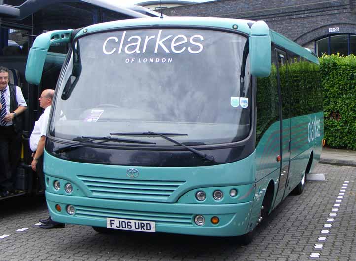 Clarkes Toyota Coaster Caetano Optimo FJ06URD